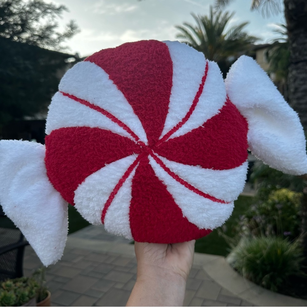 Target Wondershop peppermint pillow plush doll toy